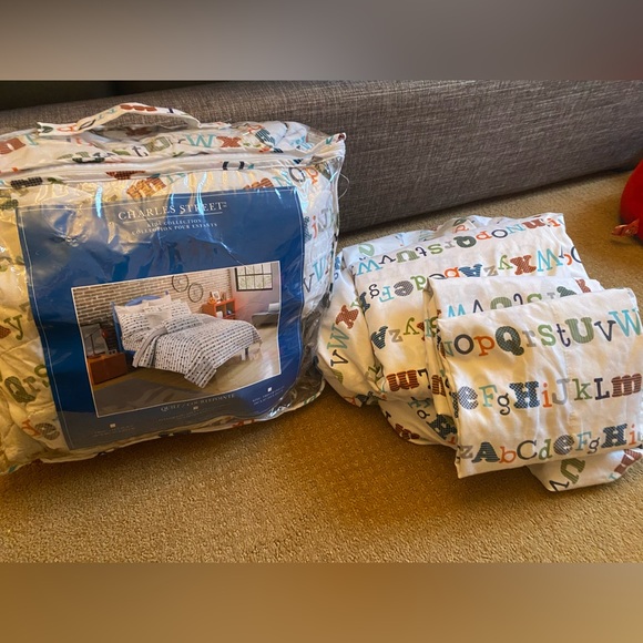 Kids Quilt & Sheets - Alphabet - Picture 5 of 7